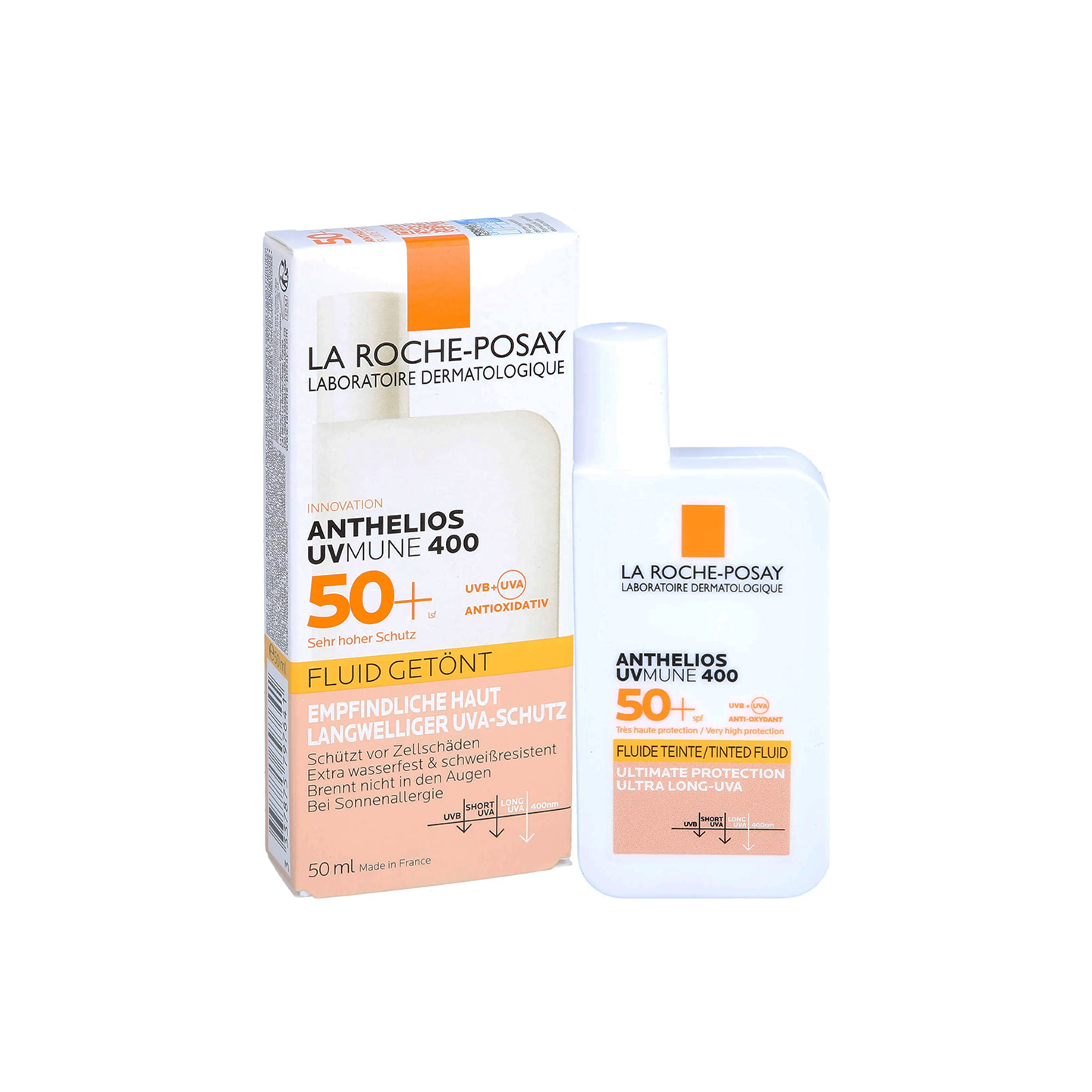 La Roche-Posay Anthelios UVMUNE 400 Getöntes Fluid LSF 50+ (50 ml)